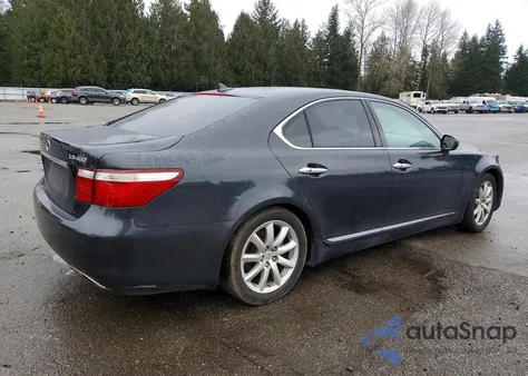 2007 Lexus Ls 460 из США, поврежденный, VIN JTHBL46F575042453